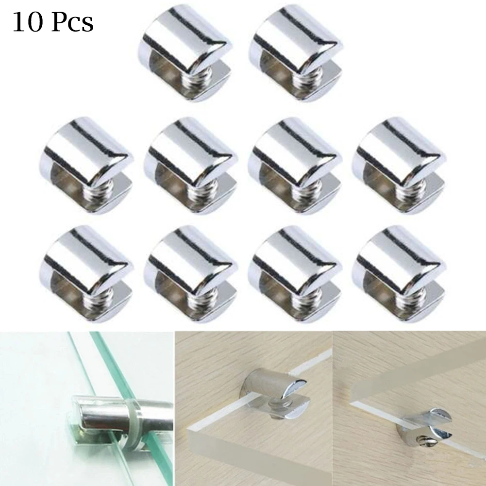 10 Pcs Zinc Alloy Glass Shelf Support Clamp Brackets Clip Chrome Shelves 6-8mm Clip Tool Glass Fixing Bracket H136-8
10 Pcs Zinc Alloy Glass Shelf Support Clamp Brackets Clip Chrome Shelves 6-8mm Clip Tool Glass Fixing Bracket H136-8