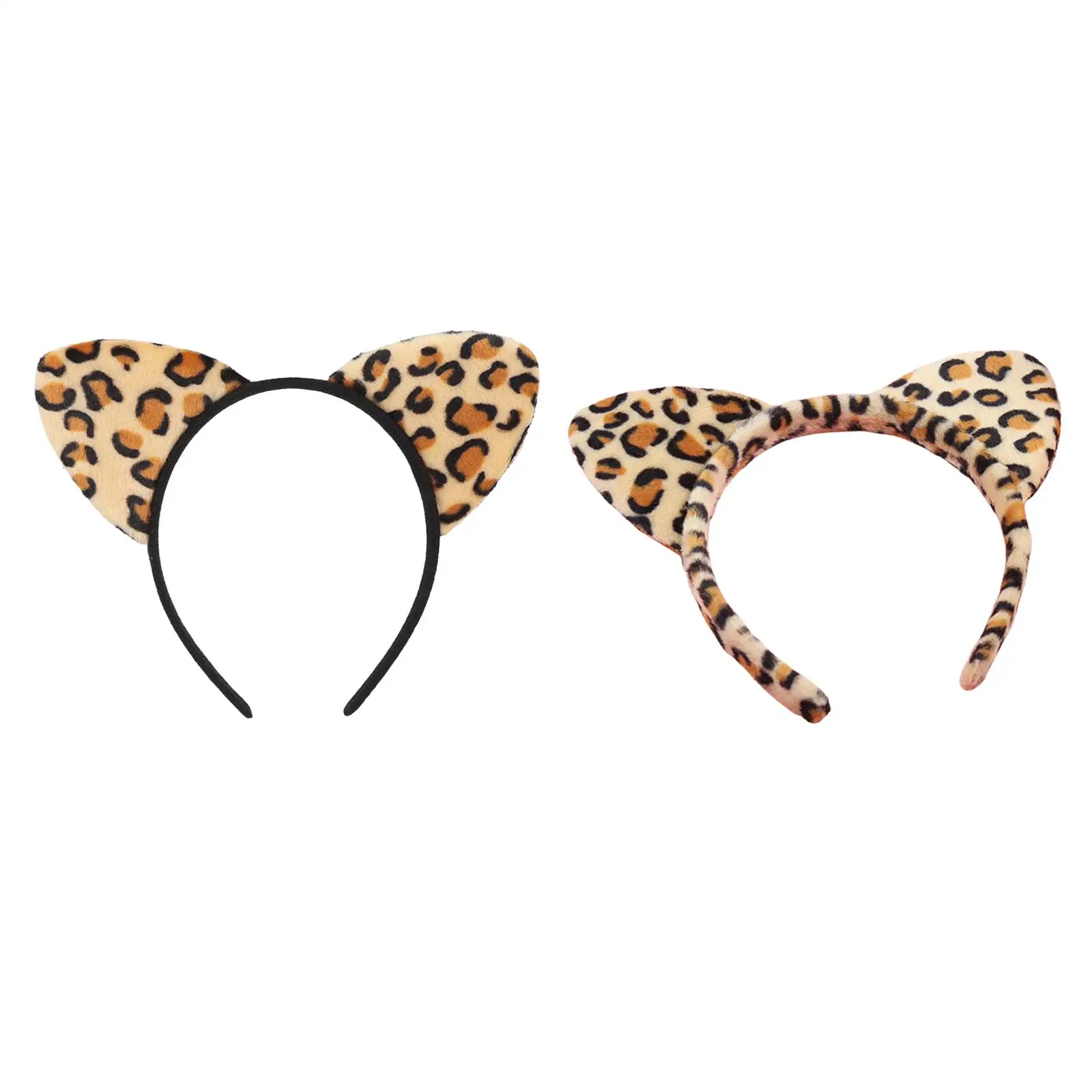 4Pcs Leopard Cat Ears Headband Novelty Cute Costume Headwear Hair Hoops Women for Themed Party Birthdays Cosplay Carnivals Gift
4Pcs Leopard Cat Ears Headband Novelty Cute Costume Headwear Hair Hoops Women for Themed Party Birthdays Cosplay Carnivals Gift