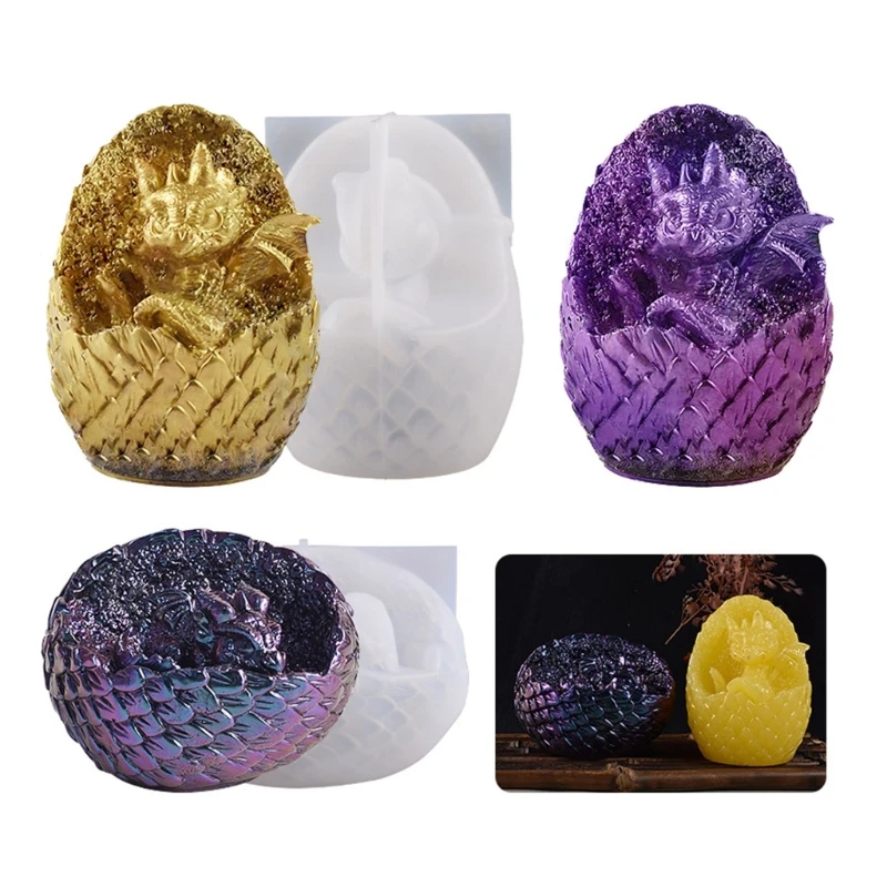 F19D Silicone Mold for Candle Making Easter Egg Silicone Mold for Home Decor
F19D Silicone Mold for Candle Making Easter Egg Silicone Mold for Home Decor