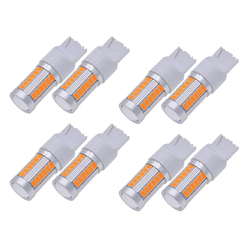 7440, T20 LED Bulbs Amber Yellow 900 Lumens Super Bright Turn Signals Light Brake Stop Parking Light(Pack Of 8)
7440, T20 LED Bulbs Amber Yellow 900 Lumens Super Bright Turn Signals Light Brake Stop Parking Light(Pack Of 8)