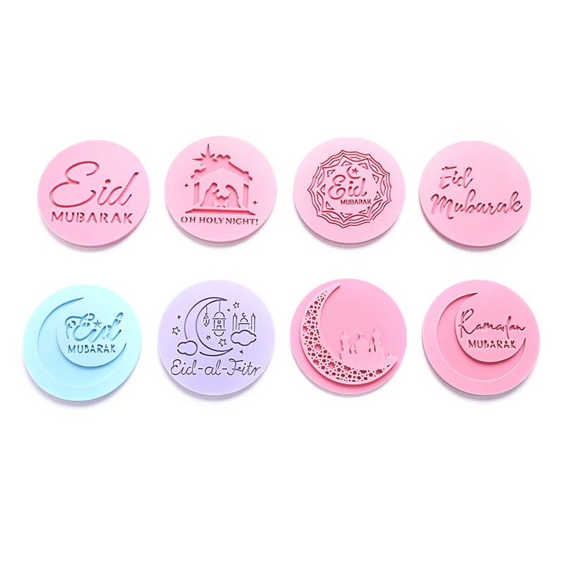 1PCS Stamp Cutter Mold Mubarak Cookies Cutter Eid Mubarak Moon Star Temple Embossed Cutter Mold Cake Decoration Tool
1PCS Stamp Cutter Mold Mubarak Cookies Cutter Eid Mubarak Moon Star Temple Embossed Cutter Mold Cake Decoration Tool