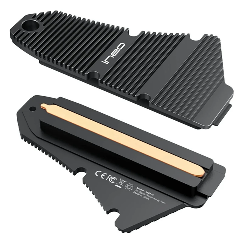 Алюминиевый радиатор-кулер INEO для PS5 NVME M.2 SSD, утолщенная металлическая термопрокладка для PS5, аксессуары для охлаждения, радиатор консоли
Алюминиевый радиатор-кулер INEO для PS5 NVME M.2 SSD, утолщенная металлическая термопрокладка для PS5, аксессуары для охлаждения, радиатор консоли