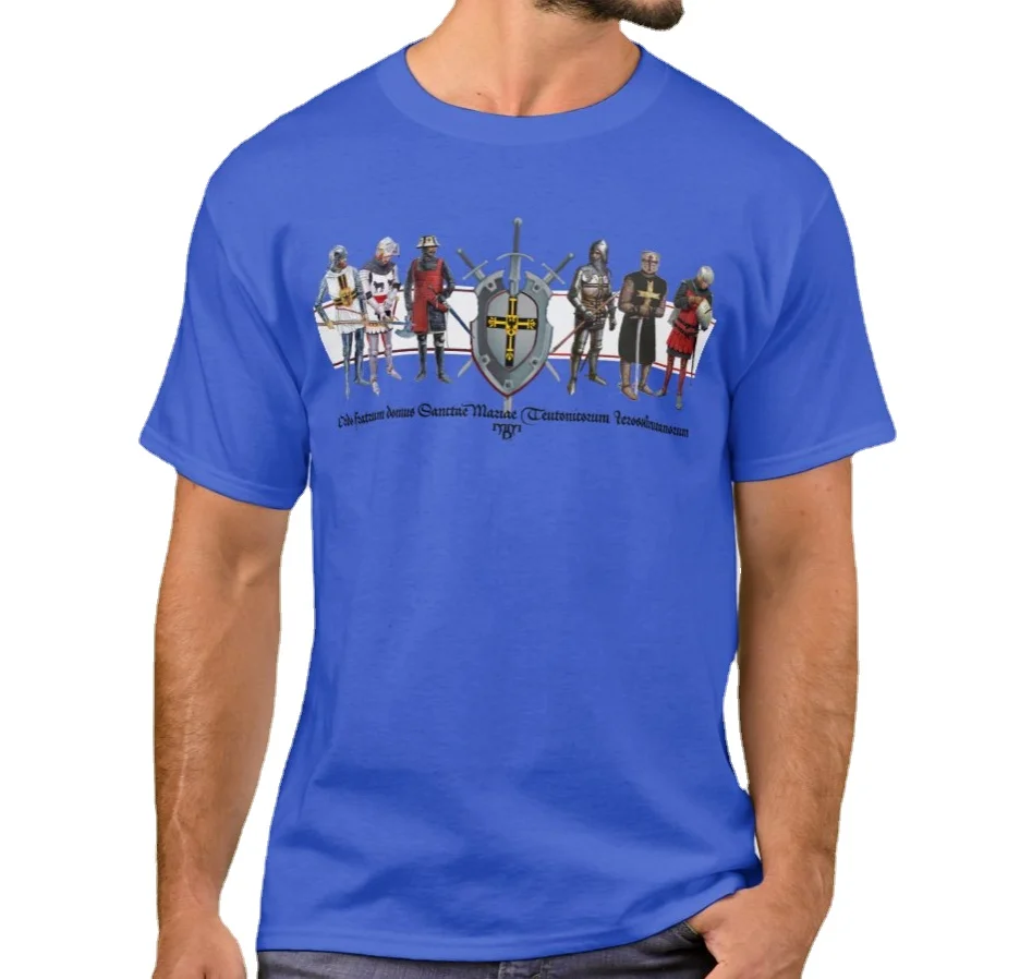 Creative Design German Medal Shield Swords and Knights sign T-Shirt. Summer Cotton Short Sleeve O-Neck Mens T Shirt New S-3XL
Creative Design German Medal Shield Swords and Knights sign T-Shirt. Summer Cotton Short Sleeve O-Neck Mens T Shirt New S-3XL