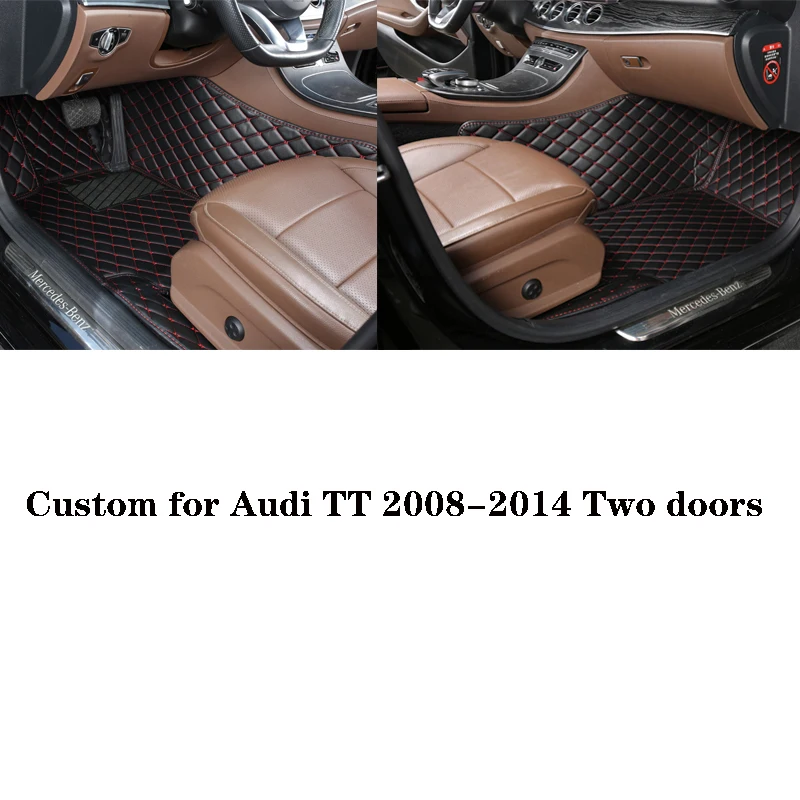Автомобильный напольный коврик для Audi Tt 2008 2009 2010 2012, коврики, Защитная панель, премиум-класса, под заказ, кожаный ковер для ног, аксессуары
Автомобильный напольный коврик для Audi Tt 2008 2009 2010 2012, коврики, Защитная панель, премиум-класса, под заказ, кожаный ковер для ног, аксессуары