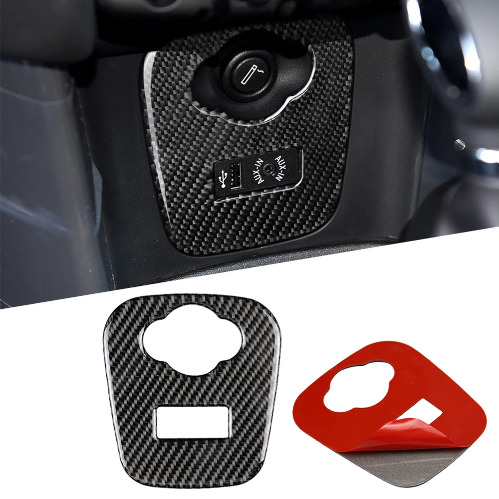 For Mini Cooper JCW F55 F56 F57 Car Interior Carbon Fiber Cigarette Lighter USB AUX Panel Console Cover Sticker Decal Accessorie
For Mini Cooper JCW F55 F56 F57 Car Interior Carbon Fiber Cigarette Lighter USB AUX Panel Console Cover Sticker Decal Accessorie