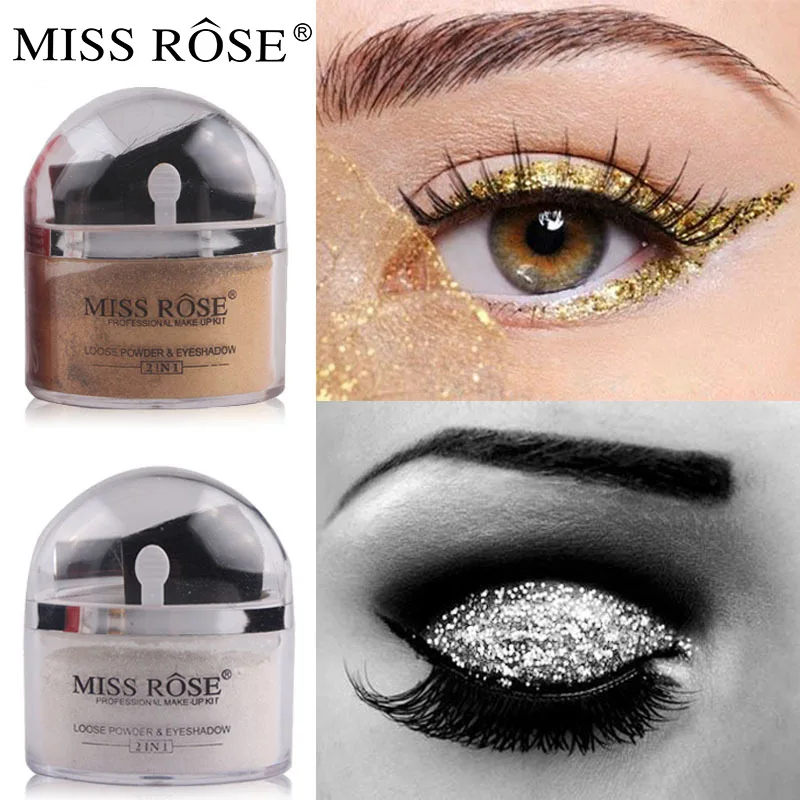 

Color Makeup Monochrome Natural Three-dimensional Brightening Powder Nose Shadow Eye Shadow Gold Silver Powder High Gloss Powder