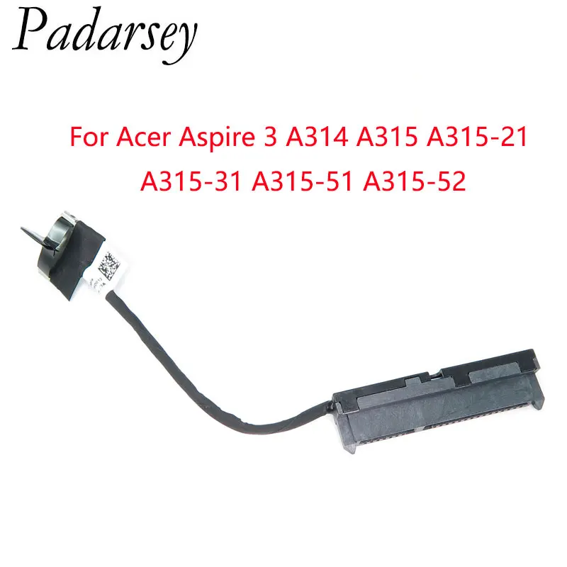 

Pardarsey Replacement Laptop HDD SATA Hard Drive Cable For Acer Aspire 3 A314 A315 A315-21 A315-31 A315-51 A315-52 DD0ZAJHD012