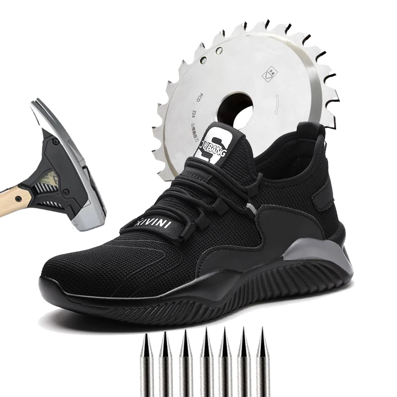 Comfortable And Breathable Outdoor Labor Insurance Shoes Men's Steel Toe Cap Anti-smashing And Anti-piercing Safety Shoes
Comfortable And Breathable Outdoor Labor Insurance Shoes Men's Steel Toe Cap Anti-smashing And Anti-piercing Safety Shoes