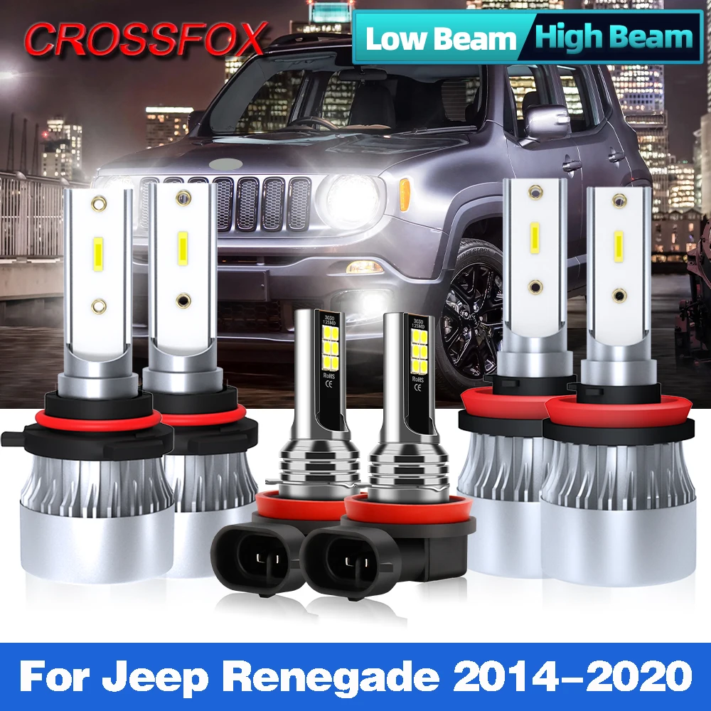 Car Lights Canbus H4 H11 12000LM Turbo LED Headlamps Car Headlight Bulbs Car Fog Light 12V 24V For Jeep Renegade 2014-2020
Car Lights Canbus H4 H11 12000LM Turbo LED Headlamps Car Headlight Bulbs Car Fog Light 12V 24V For Jeep Renegade 2014-2020