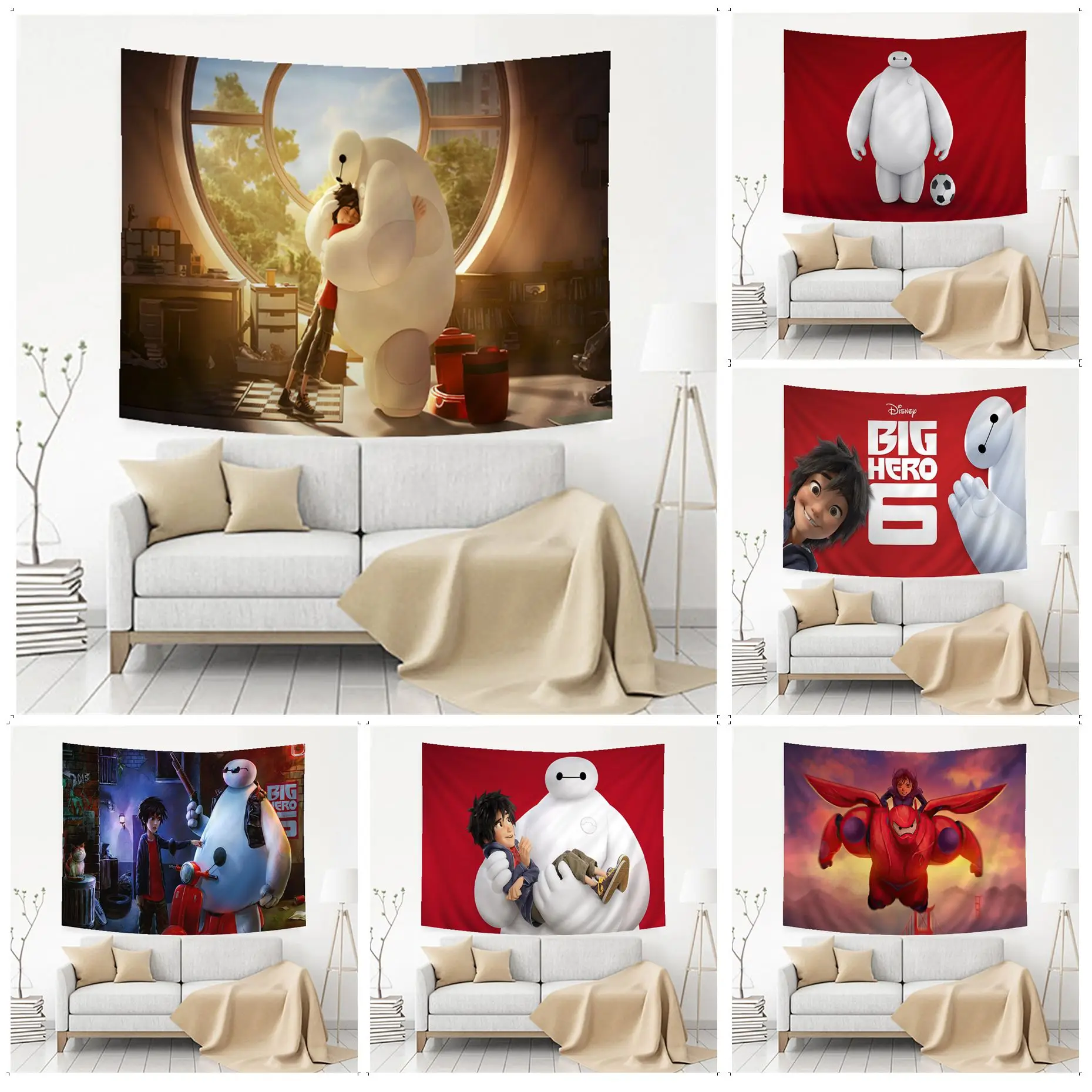 Disney Big Hero DIY Wall Tapestry Art Science Fiction Room Home Decor Decor Blanket
Disney Big Hero DIY Wall Tapestry Art Science Fiction Room Home Decor Decor Blanket