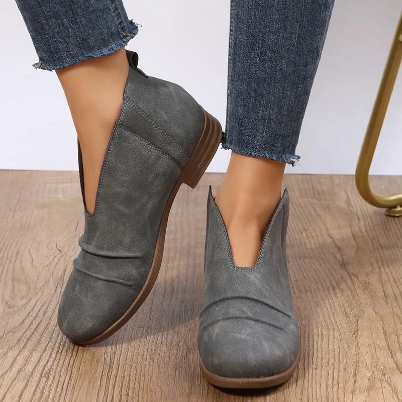 Women Fashion Spring Autumn Ankle Women Boots Square Heel Slip on Female High Heels Chelsea Boots 2023 Fashion Botas Mujer New
Women Fashion Spring Autumn Ankle Women Boots Square Heel Slip on Female High Heels Chelsea Boots 2023 Fashion Botas Mujer New