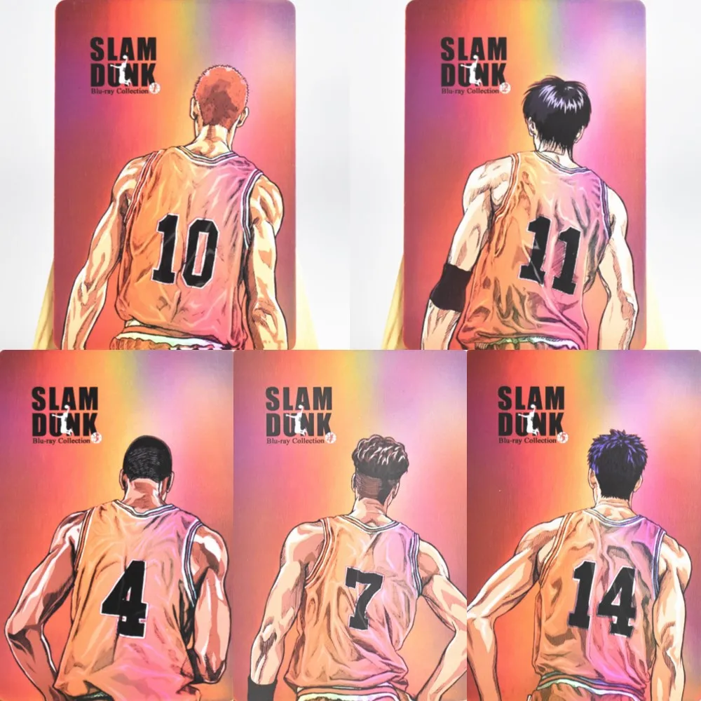 Аниме флэш-карта Slam Dunk флэш-карта ханамичи сакураги каэд рукава вид сзади 5 маленьких карт Набор карточек коллекция
Аниме флэш-карта Slam Dunk флэш-карта ханамичи сакураги каэд рукава вид сзади 5 маленьких карт Набор карточек коллекция