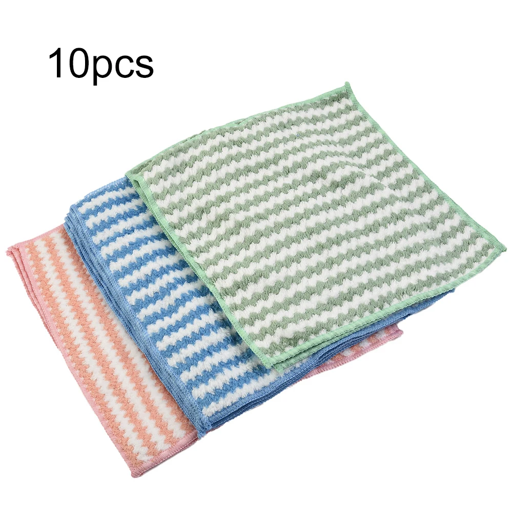 10pcs Kitchen Towels Microfibre Cleaning Cloth 25X25cm Great Absorbent Dish Car Glass Mirror Household Cleaning Gadgets
10pcs Kitchen Towels Microfibre Cleaning Cloth 25X25cm Great Absorbent Dish Car Glass Mirror Household Cleaning Gadgets