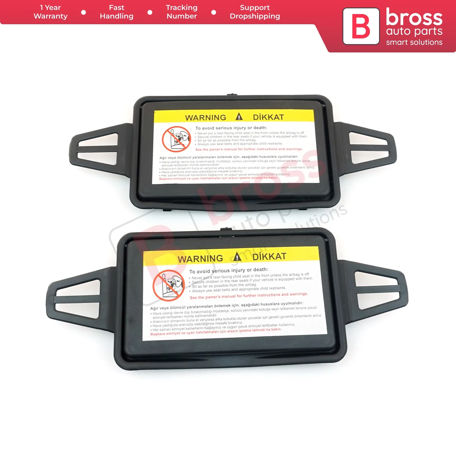 Bross BDP524 2 Pcs Sun Visor Shade Mirror Cover BLACK 2108102510, 2118110010, 2118110110 For Mercedes W210 W211 Left And Right
Bross BDP524 2 Pcs Sun Visor Shade Mirror Cover BLACK 2108102510, 2118110010, 2118110110 For Mercedes W210 W211 Left And Right