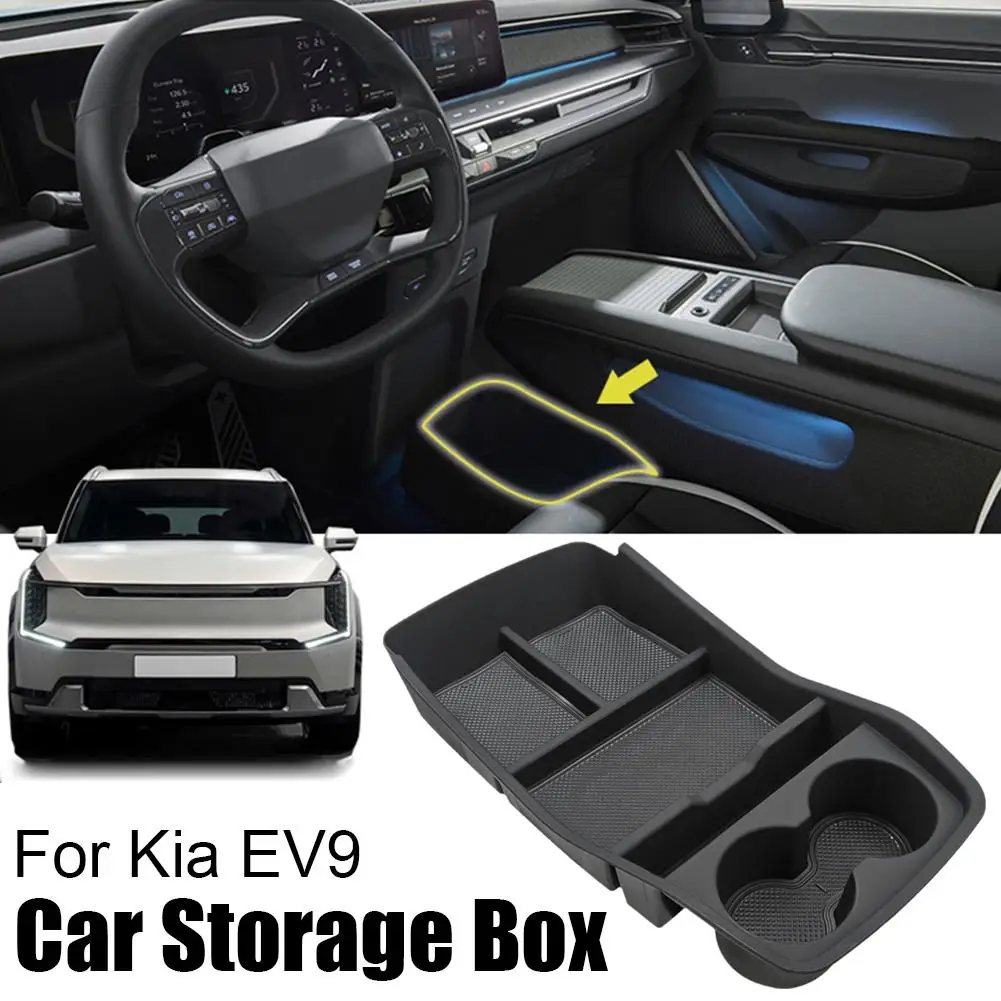 For Kia EV9 Center Storage Box Console Armrest Organizer Car Holder Tray Phone Container Accessories R7F5
For Kia EV9 Center Storage Box Console Armrest Organizer Car Holder Tray Phone Container Accessories R7F5
