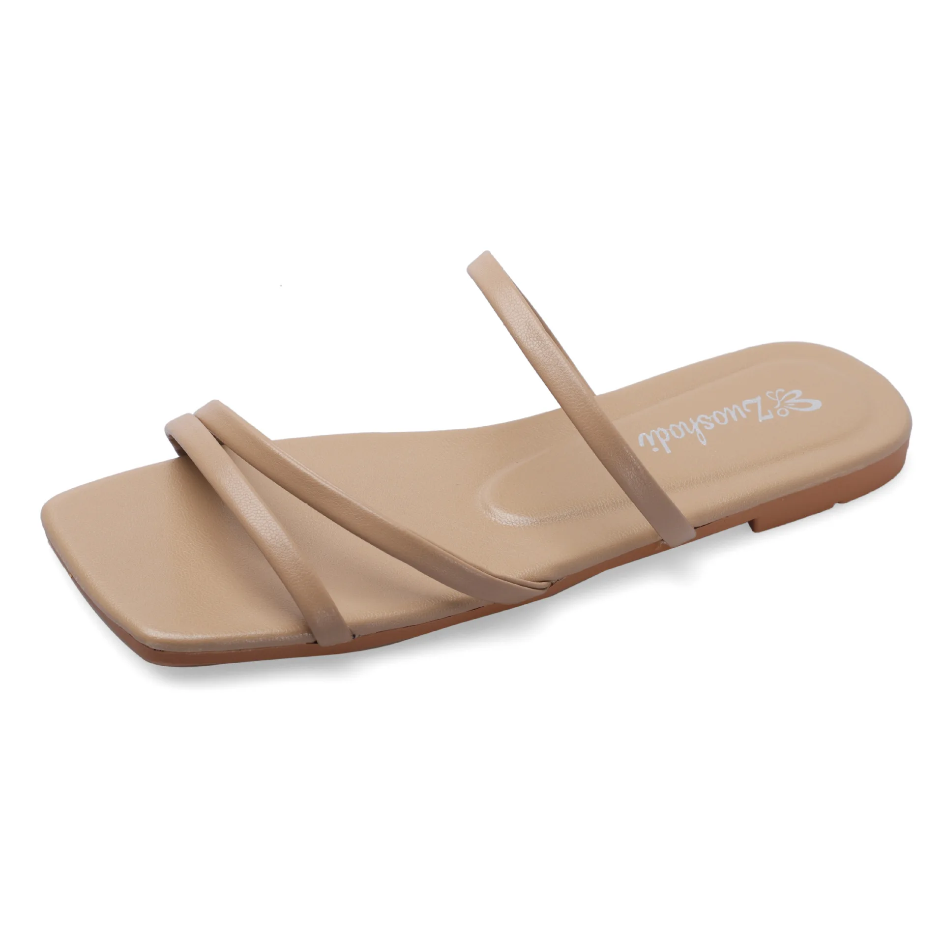 Fashion Women Summer Flat Sandal Leather Flat Bottom Shoes Buckle Solid Flats Lady Fashion Beach Shoes Wear-resistant Slippers
Fashion Women Summer Flat Sandal Leather Flat Bottom Shoes Buckle Solid Flats Lady Fashion Beach Shoes Wear-resistant Slippers