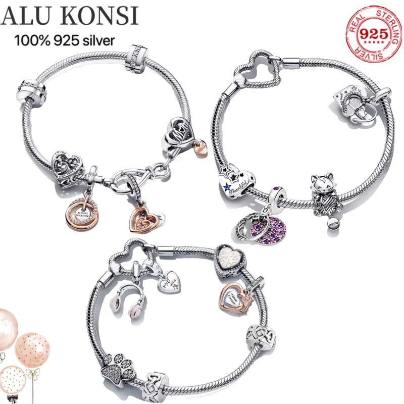 Hot Sale 100% Real 925 Sterling Silver pan Bracelet for Women Fit Original Mother's Day Charms Bangle DIY quality Jewelry 
Hot Sale 100% Real 925 Sterling Silver pan Bracelet for Women Fit Original Mother's Day Charms Bangle DIY quality Jewelry
