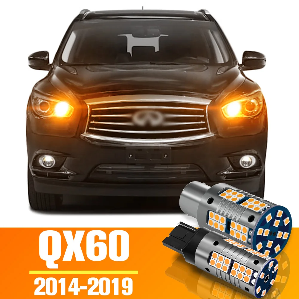 2pcs LED Turn Signal Light Turning Bulb Accessories For Infiniti QX60 2014 2015 2017 2018 2019
2pcs LED Turn Signal Light Turning Bulb Accessories For Infiniti QX60 2014 2015 2017 2018 2019