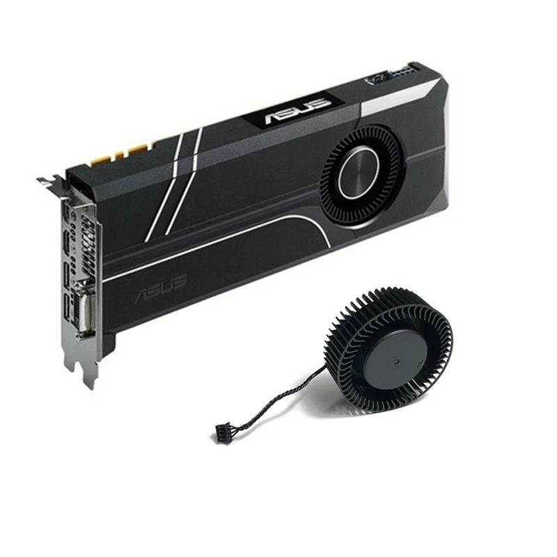 

65mm PLB06625B12HH GTX 1070TI New GPU Fan for ASUS TURBO GTX 1060/1070/1070ti/1080ti Graphics Cooling Fan