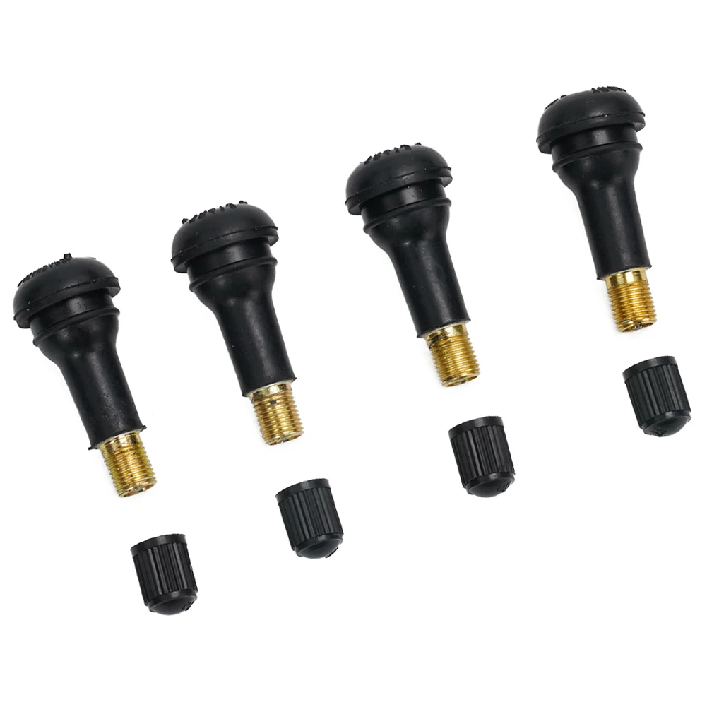 4pcs TR412/TR413 High Quality Tire Valve Stem Universal Rubber Valve Tubeless Nozzle With Valve Core Car Accessories
4pcs TR412/TR413 High Quality Tire Valve Stem Universal Rubber Valve Tubeless Nozzle With Valve Core Car Accessories