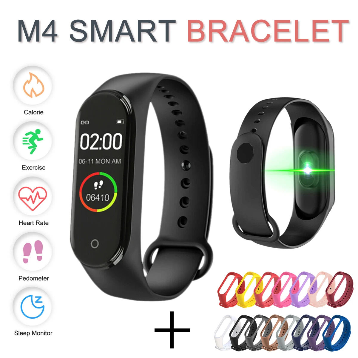 Smart Bracelet for Men Color Screen Fitness Tracker Sport Wristwatch Heart Rate Monitor Blood Pressure Calorie Pedometer Watch
Smart Bracelet for Men Color Screen Fitness Tracker Sport Wristwatch Heart Rate Monitor Blood Pressure Calorie Pedometer Watch
