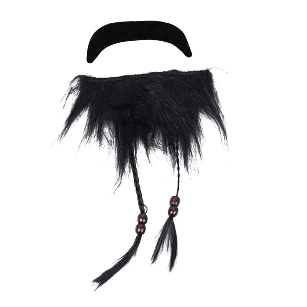 Mustache Fake Beard Costume Pirate Accessories Funny Facial Hair Artificial Faux Novelty False Moustache Men
Mustache Fake Beard Costume Pirate Accessories Funny Facial Hair Artificial Faux Novelty False Moustache Men