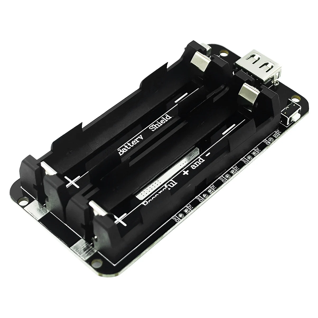 ESP32 Two Way 18650 Lithium Battery Expansion Board V8 Mobile Power Expansion Board Module Battery Charging Seat
ESP32 Two Way 18650 Lithium Battery Expansion Board V8 Mobile Power Expansion Board Module Battery Charging Seat