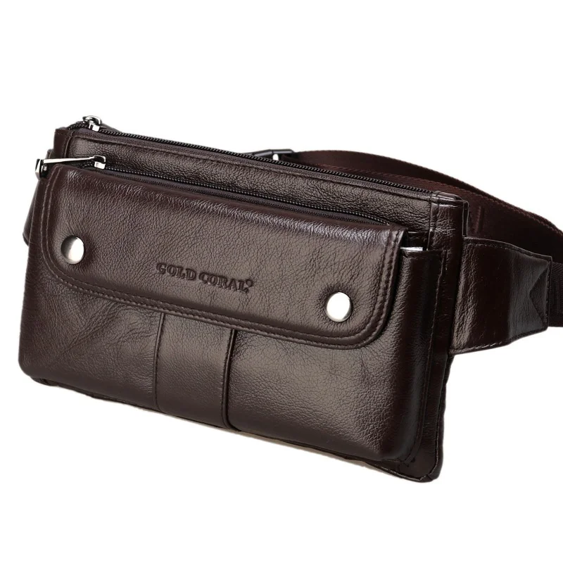 Men Genuine Leather Fanny Waist Belt Pack Purse Pouch Cross Body Bags Travel Male Real Cowhide Hip Bum Sling Chest Pack Bags
Men Genuine Leather Fanny Waist Belt Pack Purse Pouch Cross Body Bags Travel Male Real Cowhide Hip Bum Sling Chest Pack Bags