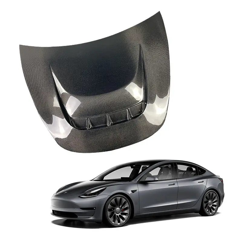 High Quality Carbon Fiber Hood for Tesla Model 3 Carbon Fiber Hood Sd Style for Classic Auto Part 
High Quality Carbon Fiber Hood for Tesla Model 3 Carbon Fiber Hood Sd Style for Classic Auto Part