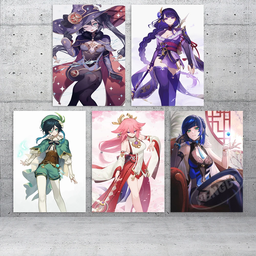 Canvas Yae Miko Painting Genshin Impact Hd Printed Beelzebul Home Decor Mona Pictures Barbatos Poster Wall Art For Living Room
Canvas Yae Miko Painting Genshin Impact Hd Printed Beelzebul Home Decor Mona Pictures Barbatos Poster Wall Art For Living Room