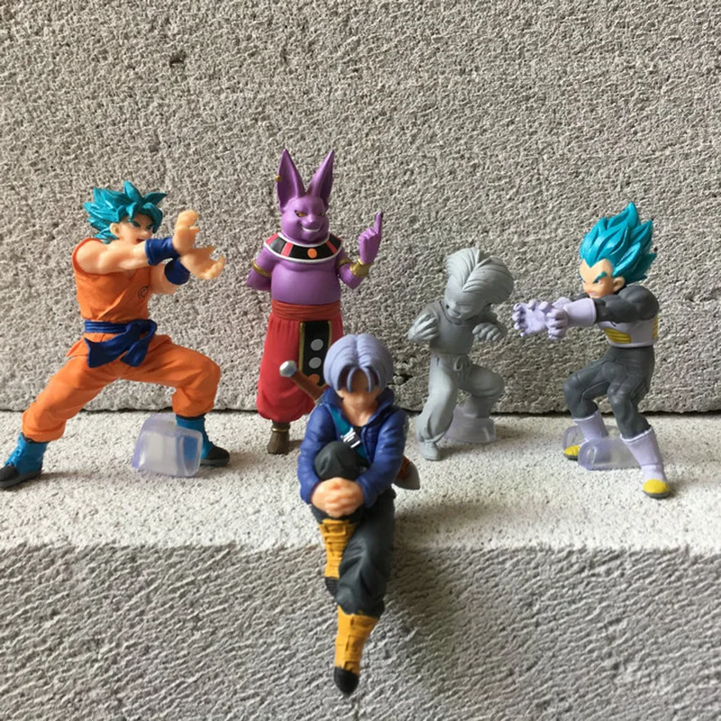 Bandai Genuine Dragon Ball Gashapon Toys Champa Trunks Vegeta IV Son Goku Kuririn Action Figure Model Ornament Toys
Bandai Genuine Dragon Ball Gashapon Toys Champa Trunks Vegeta IV Son Goku Kuririn Action Figure Model Ornament Toys