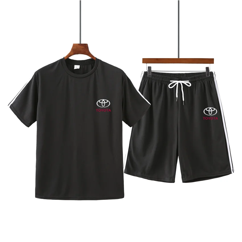 Toyota Logo Printing 2022 Summer Men's Short Sleeved Shorts Suit Mesh O-Neck Sportswear Fashion Running Fitness Training Clothes
Toyota Logo Printing 2022 Summer Men's Short Sleeved Shorts Suit Mesh O-Neck Sportswear Fashion Running Fitness Training Clothes