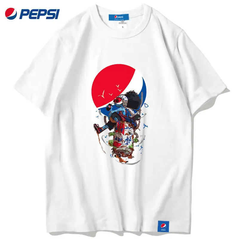 Pepsi Official Authentic Cotton Short-sleeved New Youth Fashion Trend Graffiti Loose T-shirt
Pepsi Official Authentic Cotton Short-sleeved New Youth Fashion Trend Graffiti Loose T-shirt