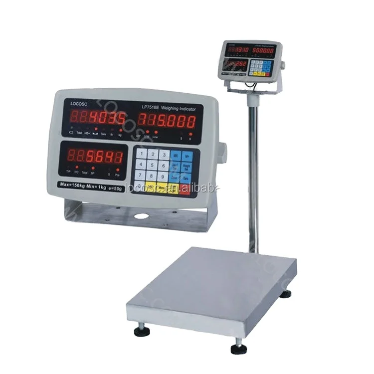 Digital Platform LOCOSC 100Kg 250Kg 400Kg 500Kg Digital Rs232 Interface Platform Weighing Scales
Digital Platform LOCOSC 100Kg 250Kg 400Kg 500Kg Digital Rs232 Interface Platform Weighing Scales