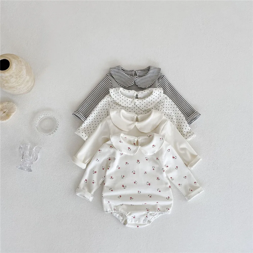 Autumn Baby girl Clothes cotton Infant Bodysuit long sleeves Baby Jumpsuit Newborn fleece Toddler Rompers Costume 0-18Month
Autumn Baby girl Clothes cotton Infant Bodysuit long sleeves Baby Jumpsuit Newborn fleece Toddler Rompers Costume 0-18Month