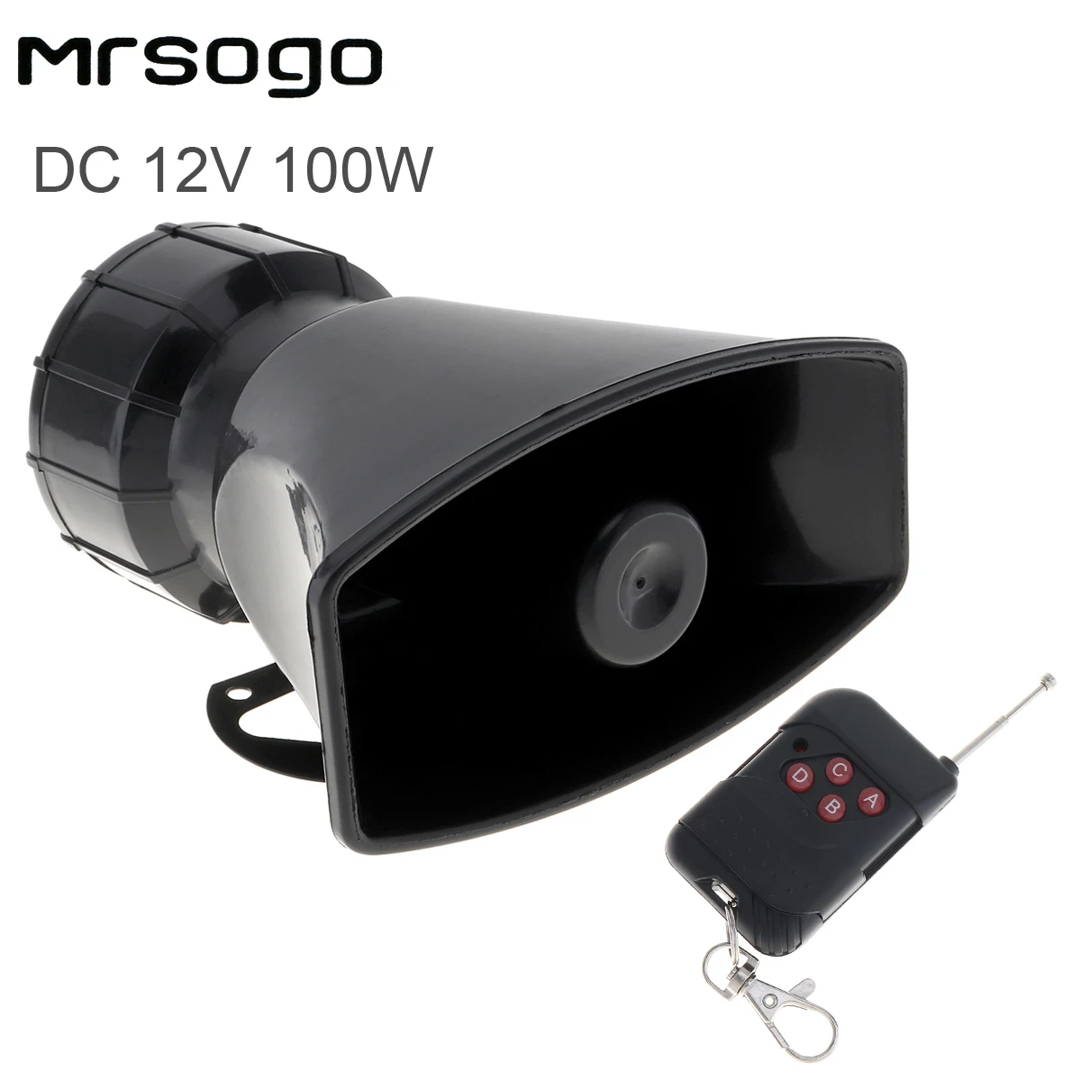 12V 100W 7 Sounds Loud Car Warning Alarm Fire Siren Horn Speaker Loudspeakers with Remote Controller for Cars Vehicles
12V 100W 7 Sounds Loud Car Warning Alarm Fire Siren Horn Speaker Loudspeakers with Remote Controller for Cars Vehicles