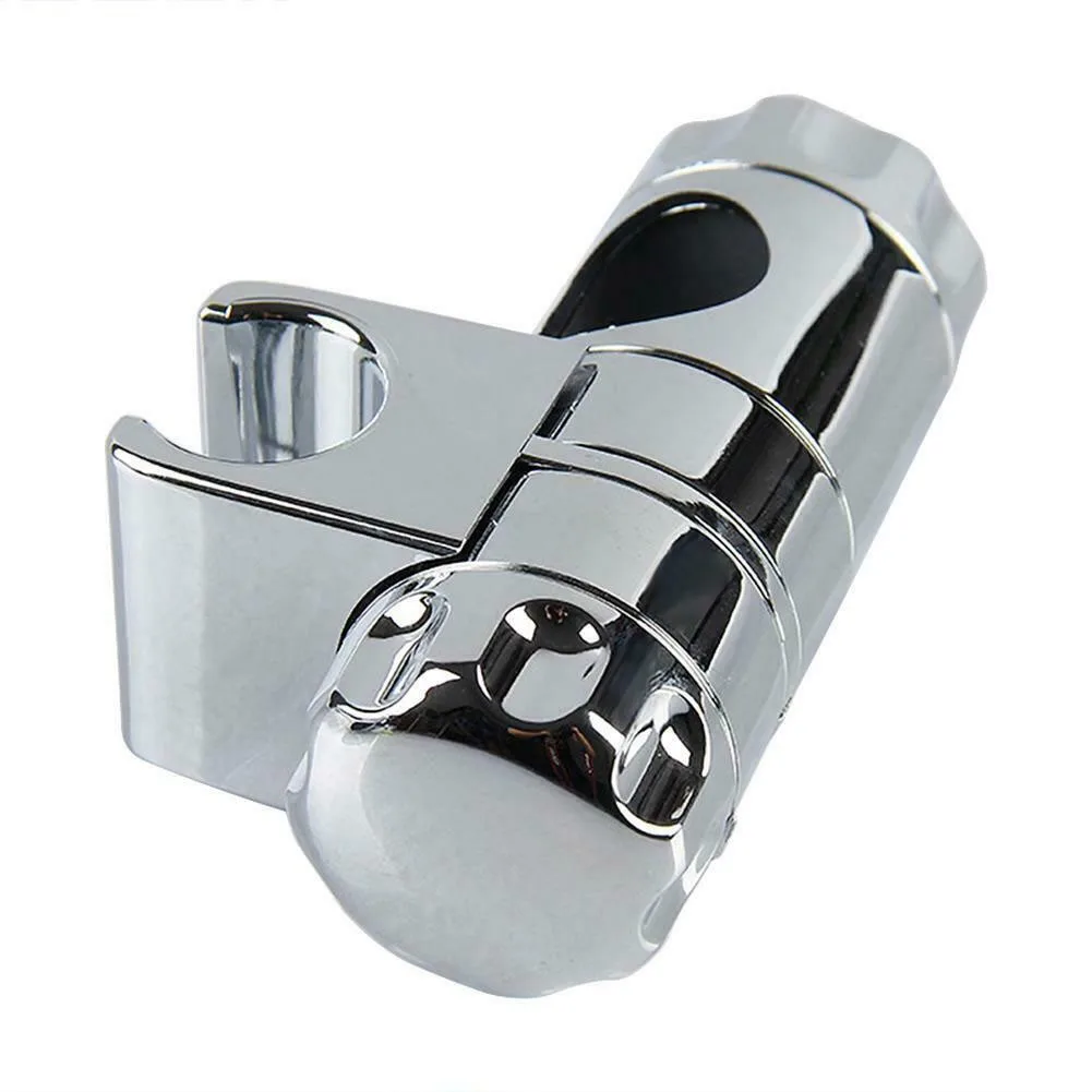 Electroplating Chrome Shower Rail Head Slider Holder Adjustable 18-25mm Universal Bracket Bathroom Faucet Accessories Shower
Electroplating Chrome Shower Rail Head Slider Holder Adjustable 18-25mm Universal Bracket Bathroom Faucet Accessories Shower