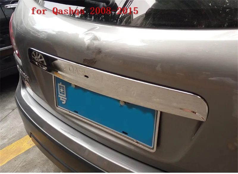 Отделка крышки багажника из нержавеющей стали, отделка крышки для Nissan Qashqai J10 2007-2015, стикер для стайлинга автомобиля
Отделка крышки багажника из нержавеющей стали, отделка крышки для Nissan Qashqai J10 2007-2015, стикер для стайлинга автомобиля