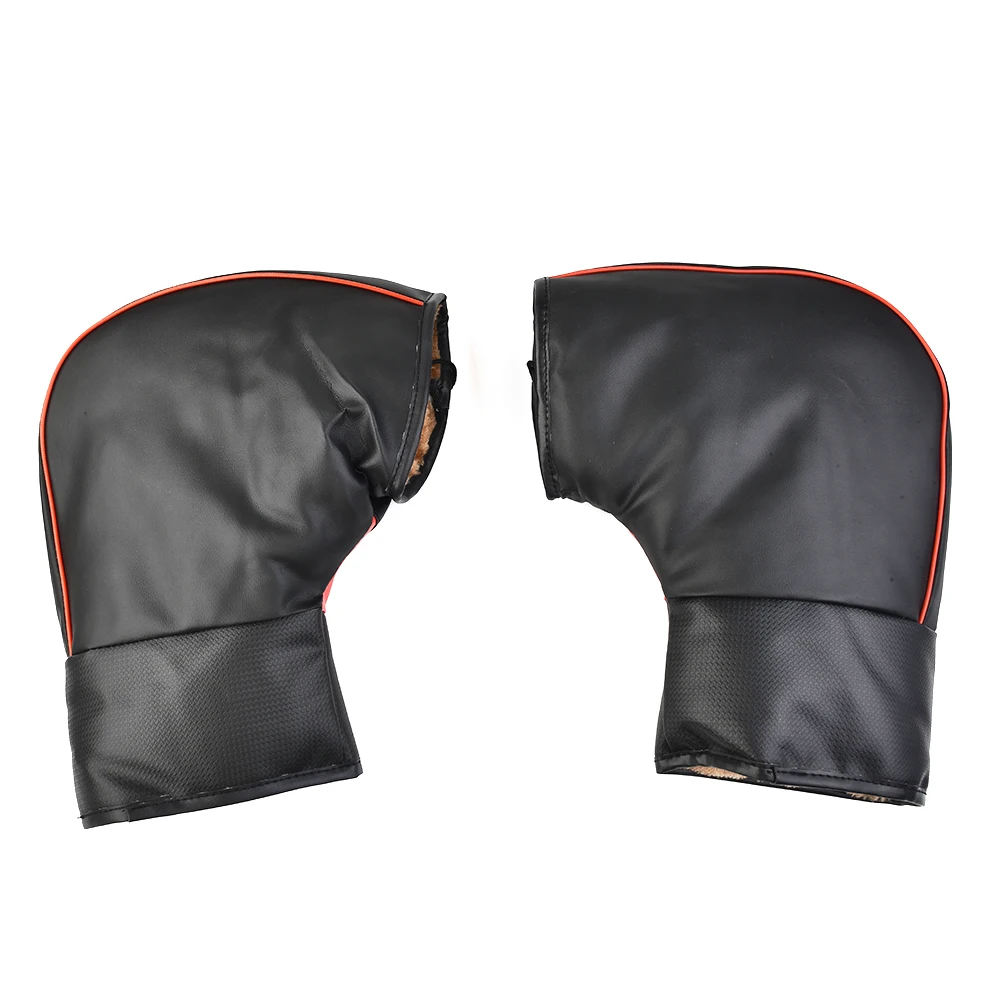 Durable New Practical Motorcycle Handlebars Gloves Handle Bar Keeping Warm Mitts PU Leather + Plush Reflective
Durable New Practical Motorcycle Handlebars Gloves Handle Bar Keeping Warm Mitts PU Leather + Plush Reflective