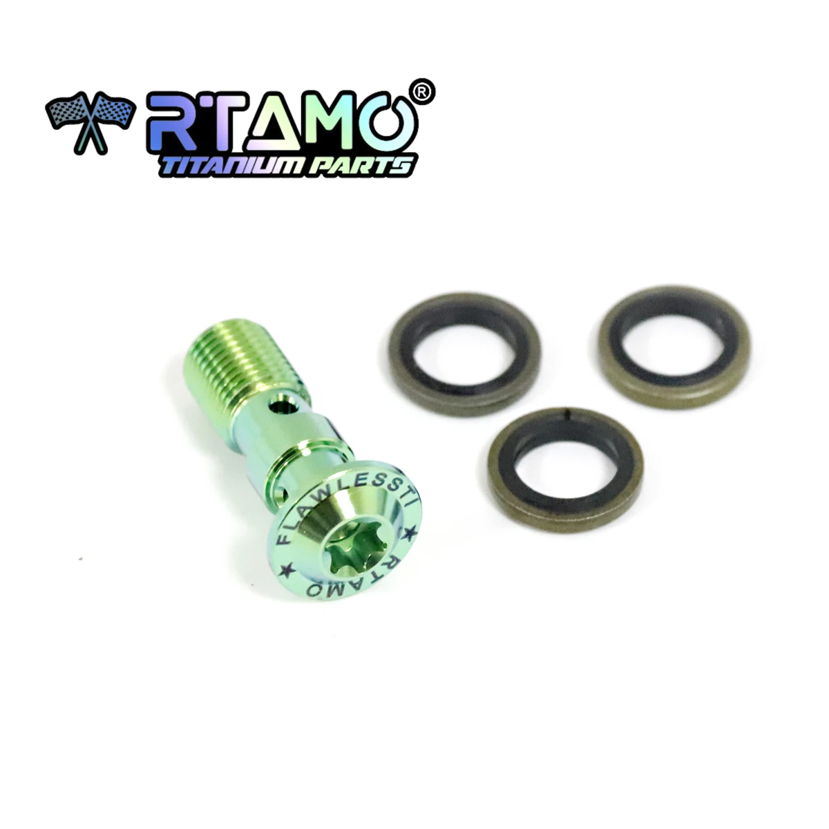 RTAMO M10X1.0/1.25Pitch Титановый болт-банджо с двойным отверстием, винт для слива масла, болт тормозного суппорта для мотоцикла (1 шт.)
RTAMO M10X1.0/1.25Pitch Титановый болт-банджо с двойным отверстием, винт для слива масла, болт тормозного суппорта для мотоцикла (1 шт.)