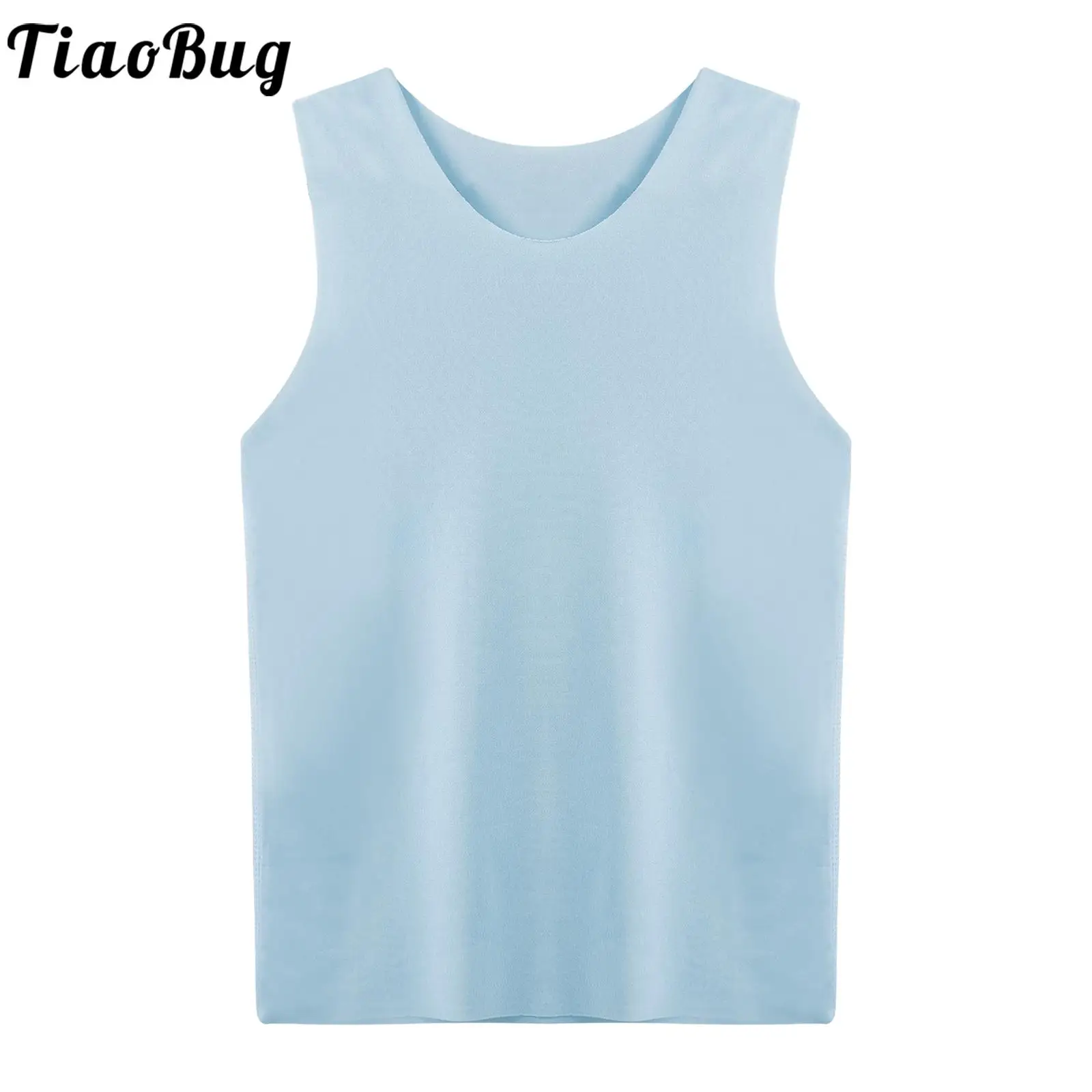 Summer Unisex Kids Boys Girls Sleeveless Sports Vest Solid Color Breathable Seamless Tank Top for Ballet Dance Workout Exercise 
Summer Unisex Kids Boys Girls Sleeveless Sports Vest Solid Color Breathable Seamless Tank Top for Ballet Dance Workout Exercise