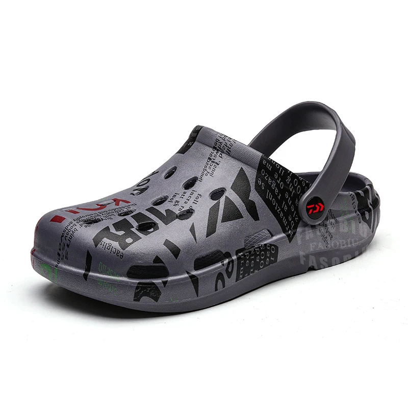 Summer Fishing Slippers Beach Mens Sandals Ripped Shoes Rubber Shoes EVA Soft Bottom Beach Slippers Garden Fishing Shoes
Summer Fishing Slippers Beach Mens Sandals Ripped Shoes Rubber Shoes EVA Soft Bottom Beach Slippers Garden Fishing Shoes