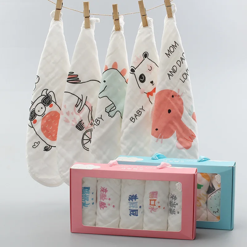 5pcs/set Baby Face Towel 6 Layer 100% Cotton Square 30*30cm Small Towel Newborns Gauze Baby Wipes Wash Cloths
5pcs/set Baby Face Towel 6 Layer 100% Cotton Square 30*30cm Small Towel Newborns Gauze Baby Wipes Wash Cloths