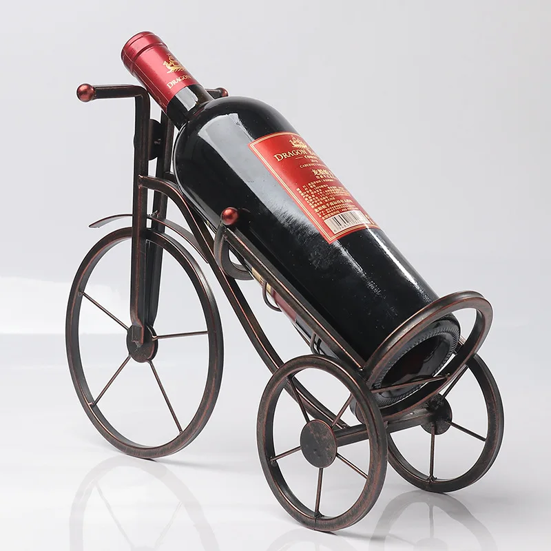 Creative iron art metal tricycle red wine rack decoration, home living room dining table wine cabinet decoration
Creative iron art metal tricycle red wine rack decoration, home living room dining table wine cabinet decoration