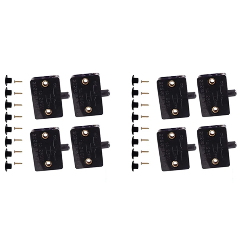 12 Pcs Cabinet Door Switch Cabinet Lamp Switch Drawers Open On Close Door Applicable To 12V 24V 110V Black
12 Pcs Cabinet Door Switch Cabinet Lamp Switch Drawers Open On Close Door Applicable To 12V 24V 110V Black