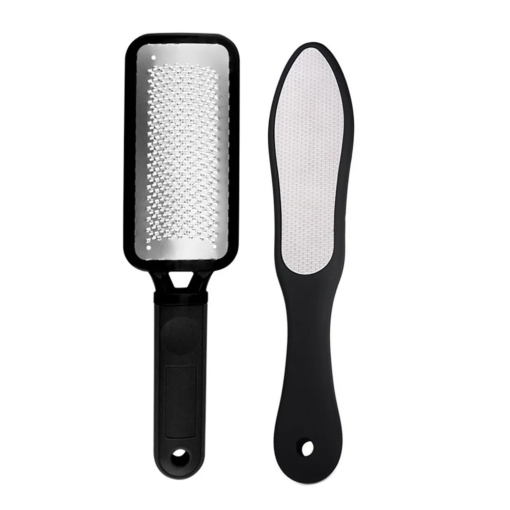 2pcs Double Sided Grinding Foot File Stainless Steel Callus Remover Foot Rasp Callus Removal Pedicure Tool (Size S and Size L)
2pcs Double Sided Grinding Foot File Stainless Steel Callus Remover Foot Rasp Callus Removal Pedicure Tool (Size S and Size L)