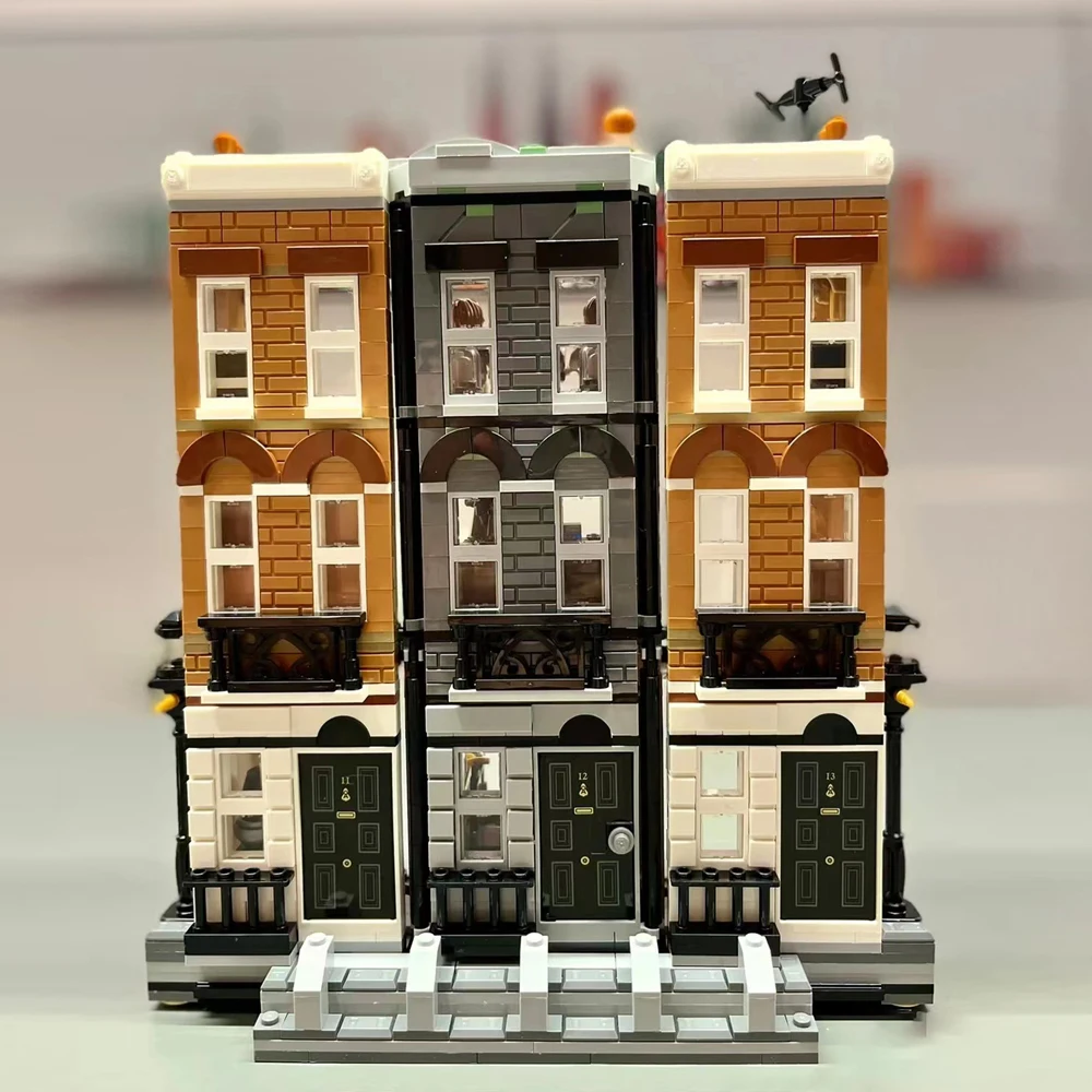 Compatible 76408 Moc Magic World 12 Grimmauld Place Brick Model Modular Building Blocks Hot Movie Street View Kids Toy
Compatible 76408 Moc Magic World 12 Grimmauld Place Brick Model Modular Building Blocks Hot Movie Street View Kids Toy
