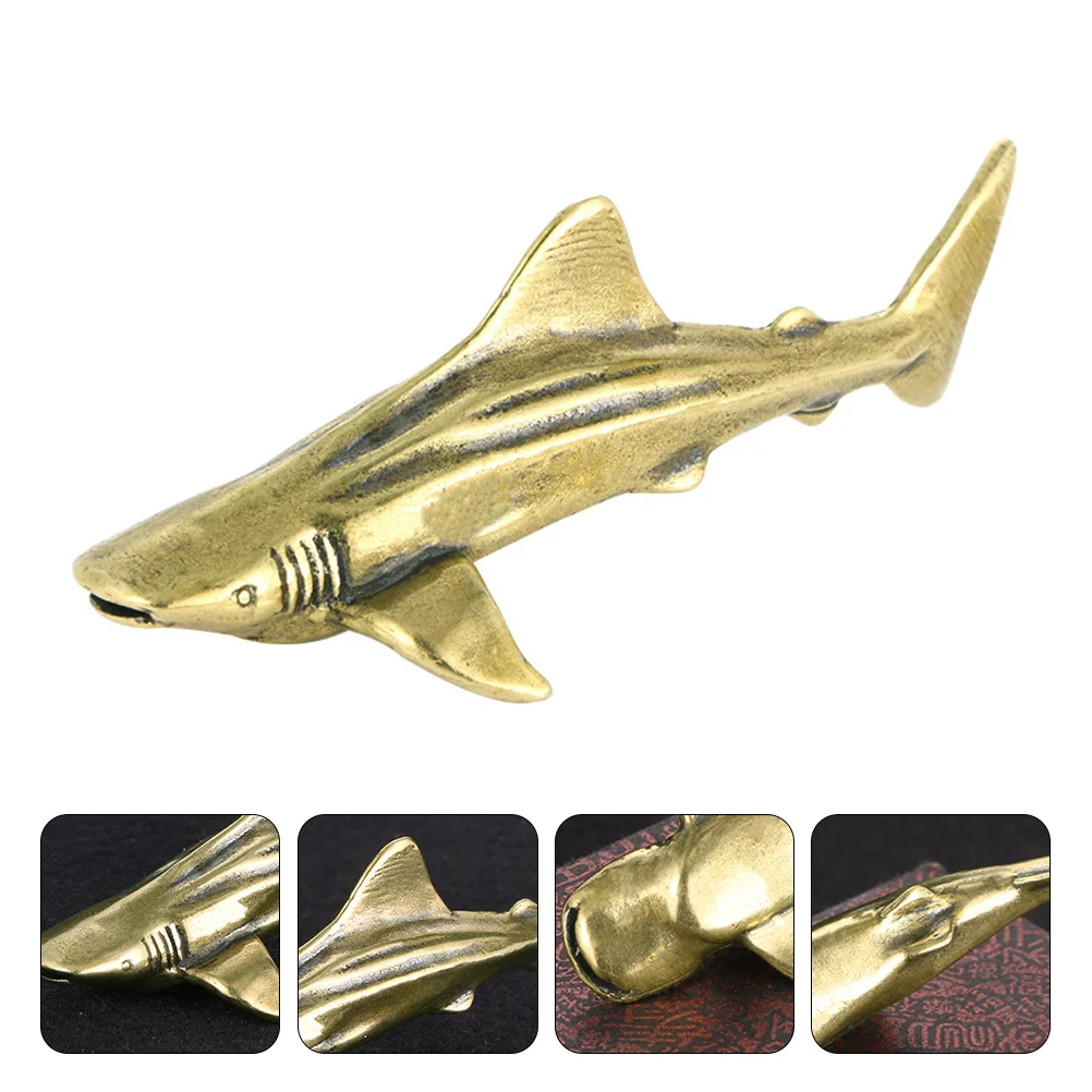 China Decor Office Shark Ornament Model Brass Craft Figurine Desktop Shaped Small Child Creative
China Decor Office Shark Ornament Model Brass Craft Figurine Desktop Shaped Small Child Creative