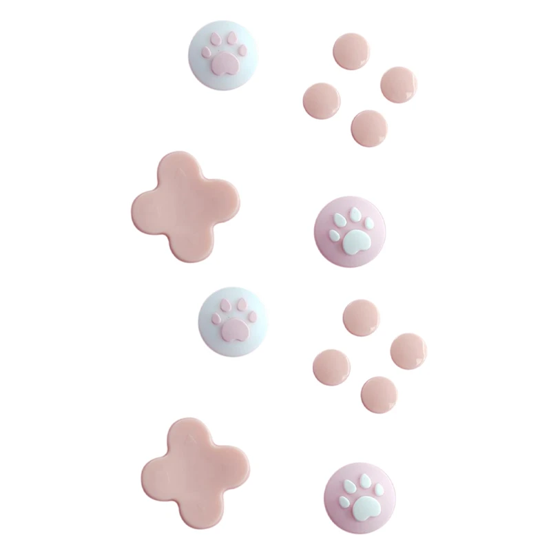 2X For Switch Ns Direction Key Stickers Color Stickers Cat Claw Joy-Con Button Stickers Handle Rocker Cap(Pink)
2X For Switch Ns Direction Key Stickers Color Stickers Cat Claw Joy-Con Button Stickers Handle Rocker Cap(Pink)
