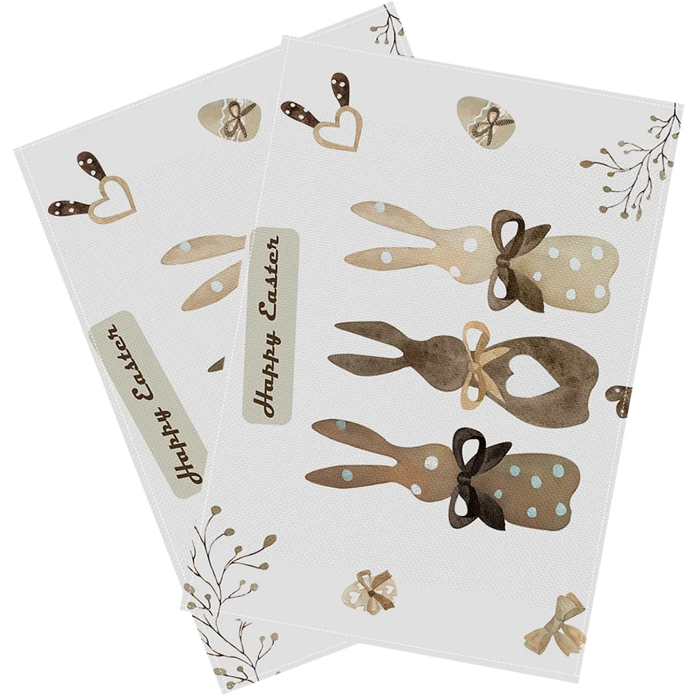 Table Placemat Mat Easter Placemats Bunny Mats Place Decorative Heat Resistant Holiday Rustic Farmhouse Washable Dining Hot Pot
Table Placemat Mat Easter Placemats Bunny Mats Place Decorative Heat Resistant Holiday Rustic Farmhouse Washable Dining Hot Pot